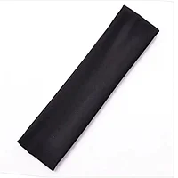 Bentita elastica pentru aerobic, fitness, spa, cosmetica, Alhena&reg;, negru