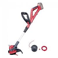 Motocoasa, trimmer, pentru tuns iarba, electric, 20V Li-ion (acumulator neinclus), maner telescopic, 24 cm,