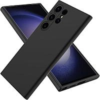 Husa pentru Telefon G-Tech Luna, Compatibila Cu Samsung Galaxy S25 Ultra, Silicon Soft, Negru