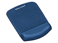 Mousepad și suport pentru încheietura PlushTouch Fellowes - Albastru
