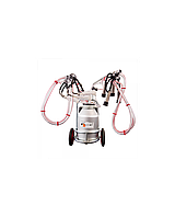 APARAT DE MULS BOVINE , OVINE SI CAPRINE EMT CU 3 POSTURI SI 1 BIDON ALUMINIU 20 LITRI