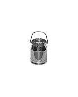 BIDON INOX CU CAPAC SI CLIPSURI DE PRINDERE CAPACITATE 10 LITRI