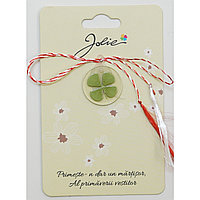Martisor din Acril, Dimensiune Pandantiv Aprox 2 cm, Multicolor, Model 17