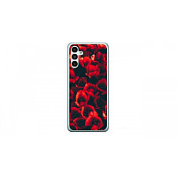 Husa personalizata tip carcasa HQPrint pentru Samsung Galaxy A14 5G, model Flowers 23, multicolor, S1D1M0385
