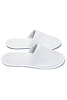 Papuci hotel,1 pereche, hotel quality, buretati, talpa cauciuc 0,4cm, marime universala, Spalabil Repetabil,
