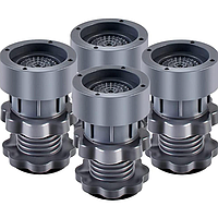Set 4 picioruse reglabile pentru masina de spalat, frigider sau mobilier
