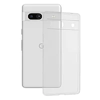 Husa de protectie Techsuit Clear Silicone compatibila cu Google Pixel 7a, acoperire spate, transparent