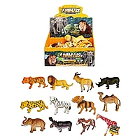 Set Figurine Animale Salbatice Miniaturi Realiste pentru Copii, 12 Piese