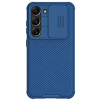 Carcasa Nillkin Cam Shield Pro compatibila cu Samsung Galaxy S23 Blue