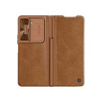 Husa Nillkin pentru SA Galaxy Z Fold5, Qin Leather, PC Leather, BROWN