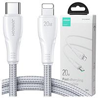 Cablu de date telefon, Joyroom, USB, 20W, 1.2 m, Alb