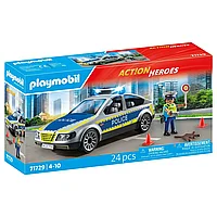 MASINA DE PATRULARE A POLITIEI PLAYMOBIL - PLAYMOBIL ACTION HEROES (PM71729)