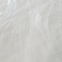 Tapet premium dormitor, vinil alb, model Armonie