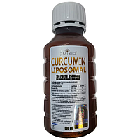 Curcumin lipozomal, Supliment alimentar, 25.000 mg, fara zahar, 100 portii, 500ml, Curcumina Liposomal