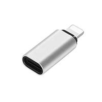Adaptor premium incarcare + transfer date, intrare USB-C, iesire iOS, Argintiu