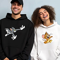 Hanorace personalizate cupluri - Tom Jerry