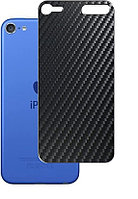 Folie autocolanta Skin, pentru iPod Touch 6, carbon negru, protectie spate