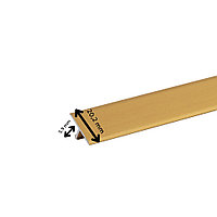Profil T, aluminiu, 20.2x5.9mmx270cm, auriu, set 5 buc, 3294, Ersin