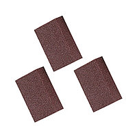 Set 3 Bureti Nano magici cu 4 fete, 10x70 cm, pentru curatat pete de arsura de pe oale si tigai, culoare maro