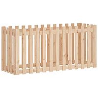 Pat Înălțat Grădină Design Gard 150X50X70 Cm Lemn Impregnat Pin