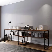 Birou modern culoare nuc L189