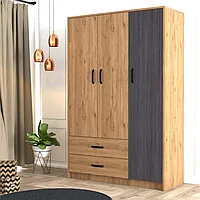 Dulap Culoare Stejar 120 X 181 X 48 Grande 3508