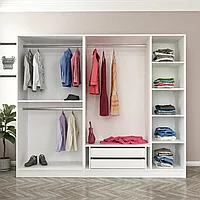 Dulap Dormitor 225 X 190 X 52 Kale 190 - White - v2