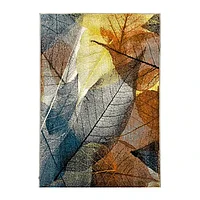 Covor cu Frunze Stil Toamna Modern 11288 Selectează mărime: 080 X 150