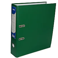 Biblioraft plastifiat Noki, cotor 5 cm, verde, A4