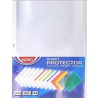 Folie protectie Noki, A4, cristal, 45 microni, 100 buc/set