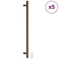 Mânere De Dulap, 5 Buc., Bronz, 480 Mm, Oțel Inoxidabil