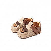 Papucei Barefoot Ursulet Maro 23 EU, maro/maro nisip, 14,5 cm