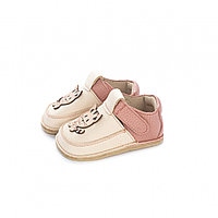 Papucei Barefoot Pisica Roz 24 EU, 15,2 cm, roz prafuit/alb