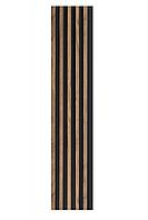 Profil stanga pentru panou riflat 3D Asti, Oak Craft, 270x5.2cm, Lamelio
