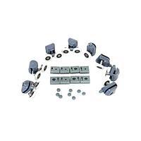 Set 24 piese reconditionare cabina de dus culoare Gri