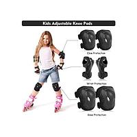 Set pentru copii 6 protectii pentru Genunchi Coate si Incheieturi (bicicleta role skateboard patine)