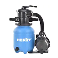 Pompa pentru filtrare nisip HECHT 302200, putere 200 W, debit 6 mc/h, capacitate nisip 12 kg, alimentare 230 V