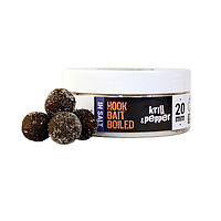 Boilies Sarat The Big One Hookbait in Salt, Aroma Krill&Pepper, Marime 20 mm
