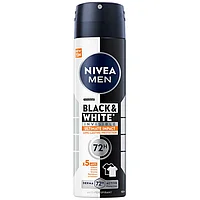 Deodorant spray Nivea Men Black & White Invisible Ultimate Impact, masculin, 150 ml