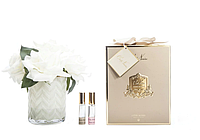 Aranjament floral Herringbone Flower Cream Champagne trandafiri