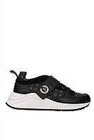Pantofi dama Pollini Running Strap Loghi Negru, 36 EU