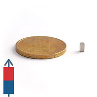 Magnet neodim bloc 2 x 2 x 4 mm