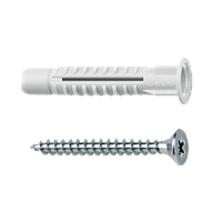Diblu universal M6x40 cu guler + surub MZK (50 buc.) - CELO 9641MZKSZ