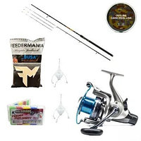 Set Halcatraz Bait Feeder pescuit la fitofag - Set profesional Bait Feeder