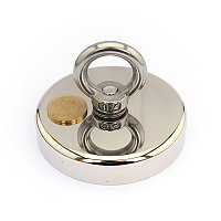 Magnet neodim oală D 90 mm cârlig inelar fishing pescuit