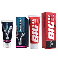 Pachet, MaxiSize + Crema Big XXL, pentru marirea zonei genitale si erectii puternice, 115ml