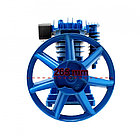 Cap compresor de aer cu 2 pistoane 700l/min 2-3kW 10 bari B-AC2070, foto 8