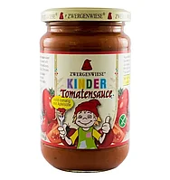 Sos bio de rosii cu mere pentru copii 340g Zwergenwiese
