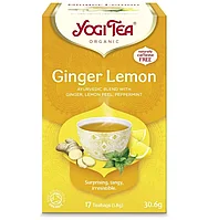 Ceai bio Ghimbir si Lamaie, 17 pliculete 30.6g Yogi Tea