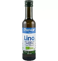 Ulei din seminte de in bio, 250ml Crudolio